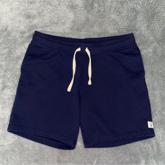 chubbies Other - Chubbies Loungewear Navy Blue Terry Drawstring Shorts
